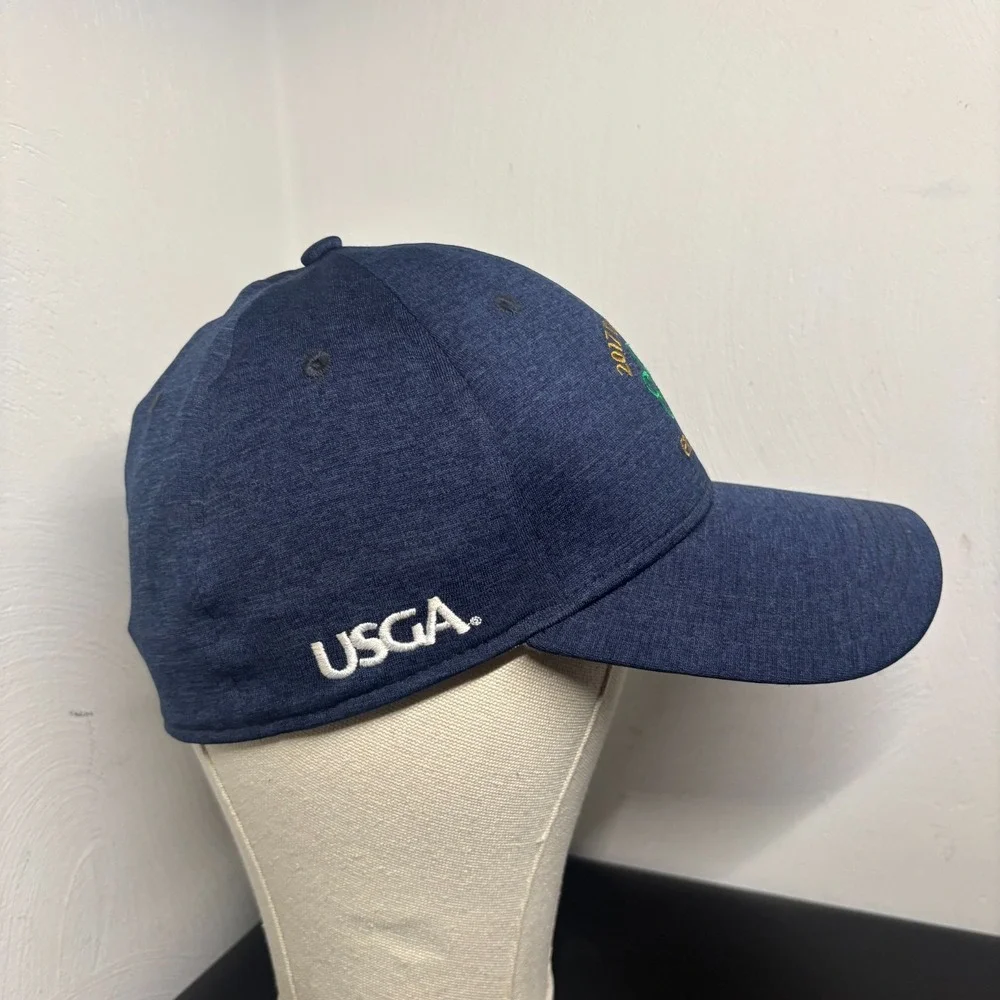 2017 US OPEN Erin Hills Golf Cap Hat‎ USGA Member Navy Blue New Era Adult Sz M/L